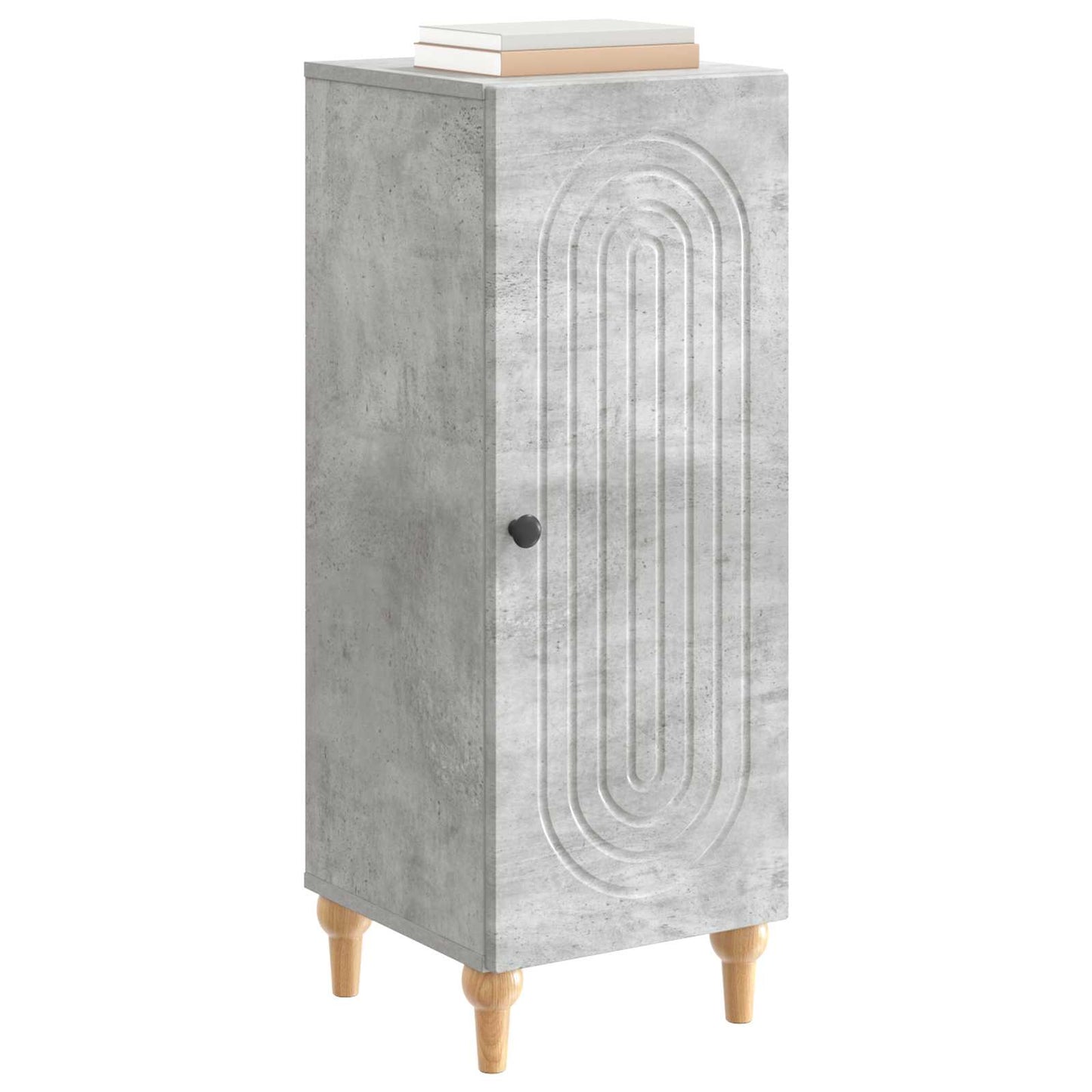 vidaXL Sideboard Concrete Grey 33 x 34.5 x 90 cm Engineered Wood