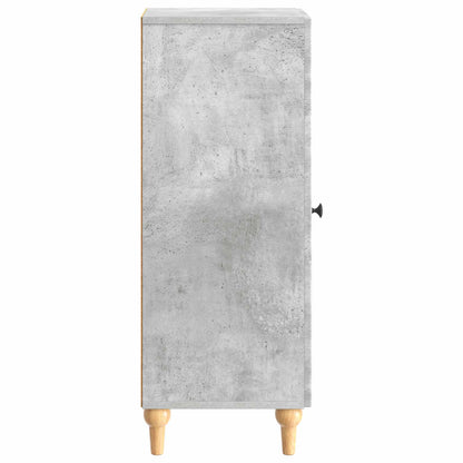 vidaXL Sideboard Concrete Grey 33 x 34.5 x 90 cm Engineered Wood