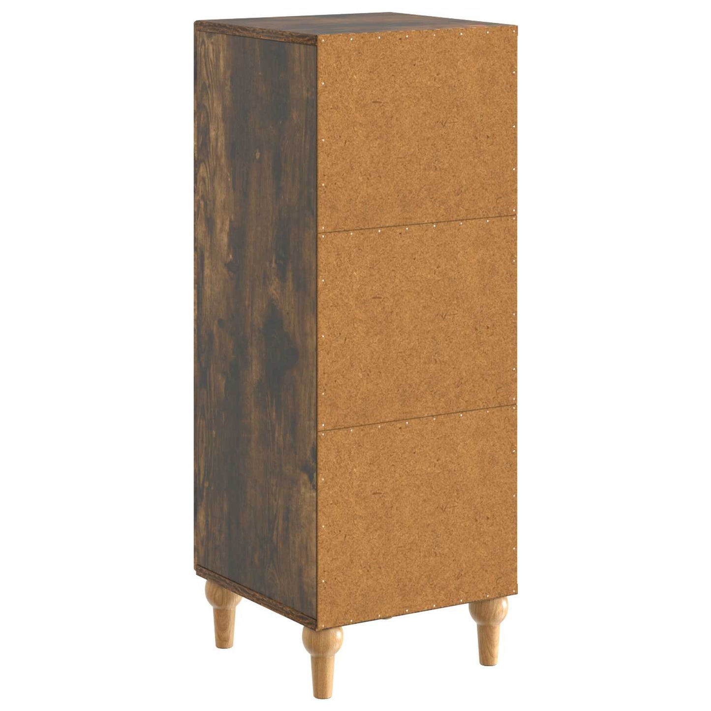 vidaXL Sideboard Smoked Oak 33 x 34.5 x 90 cm Engineered Wood