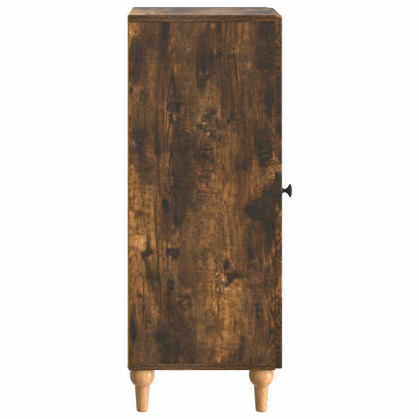 vidaXL Sideboard Smoked Oak 33 x 34.5 x 90 cm Engineered Wood