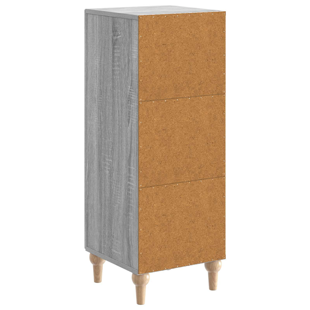 vidaXL Sideboard Grey Sonoma 33 x 34.5 x 90 cm Engineered Wood