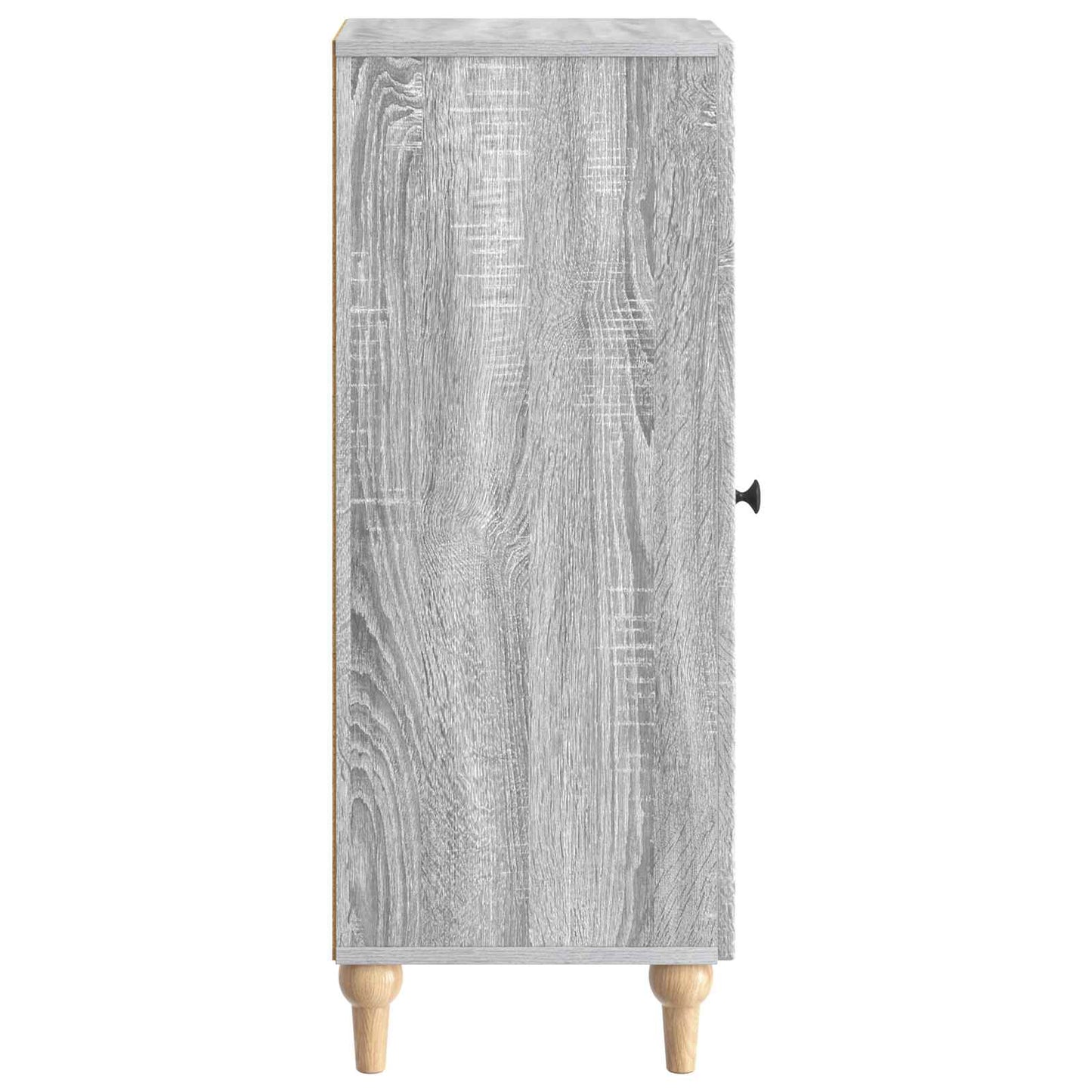 vidaXL Sideboard Grey Sonoma 33 x 34.5 x 90 cm Engineered Wood