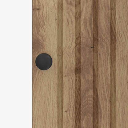 vidaXL Sideboard Artisan Oak 33 x 34.5 x 90 cm Engineered Wood