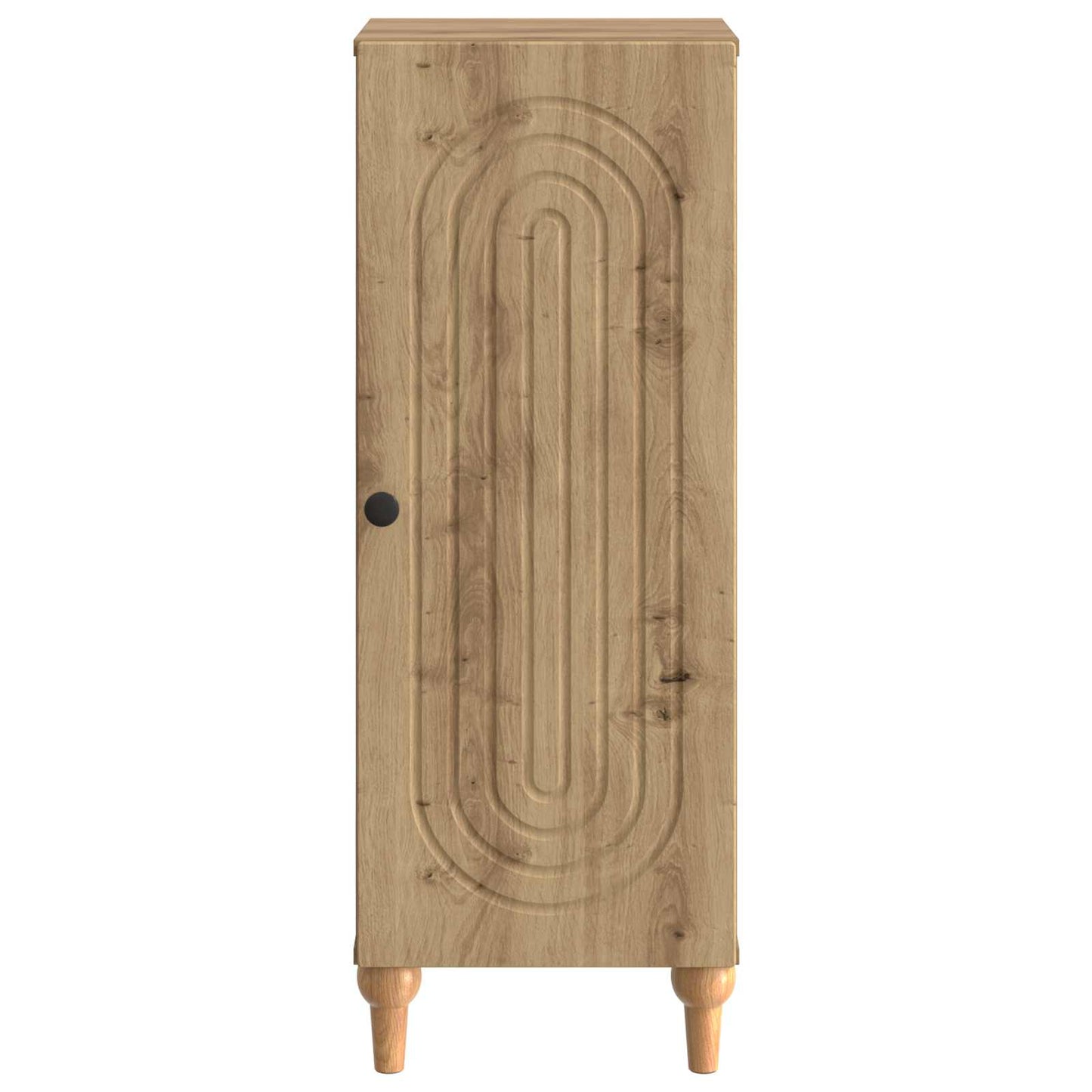 vidaXL Sideboard Artisan Oak 33 x 34.5 x 90 cm Engineered Wood