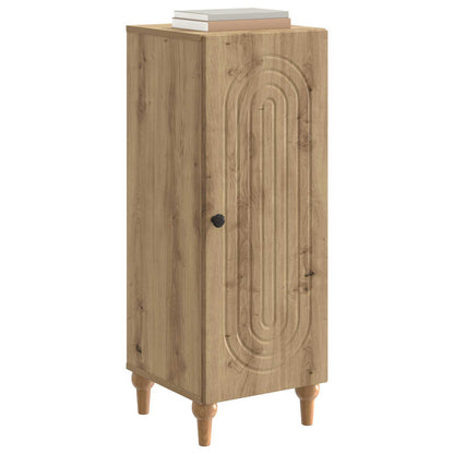 vidaXL Sideboard Artisan Oak 33 x 34.5 x 90 cm Engineered Wood