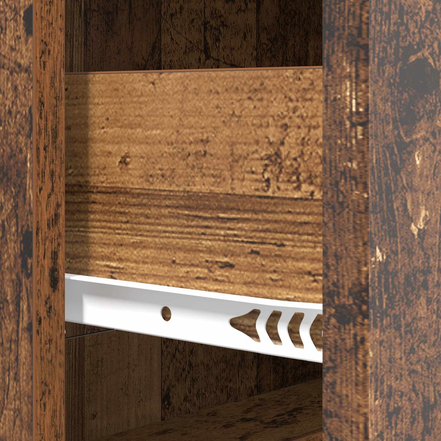 vidaXL Drawer Cabinet Old Wood 66 x 34.5 x 90 cm Engineered Wood