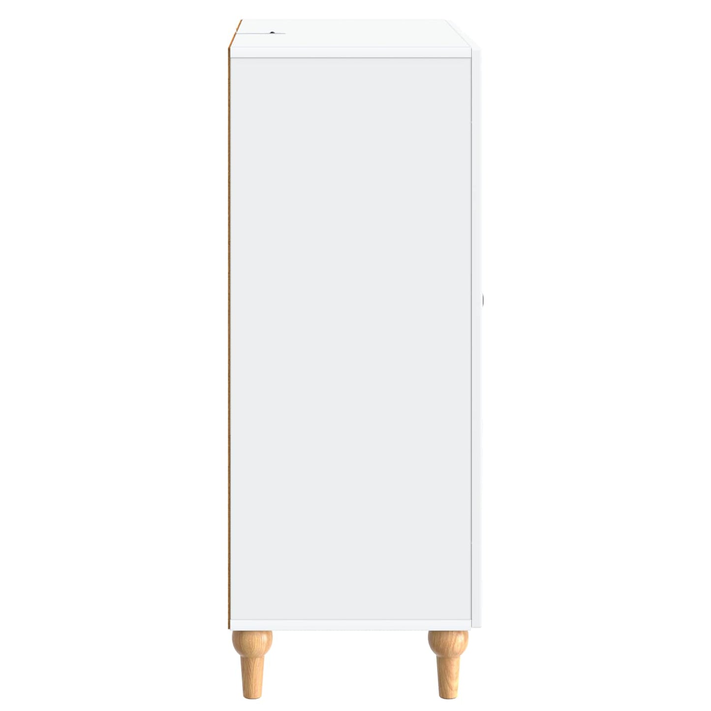 vidaXL Sideboard with Drawer White 66 x 34.5 x 90 cm Engineered Wood