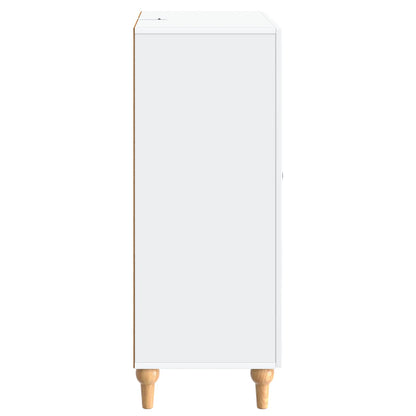 vidaXL Sideboard with Drawer White 66 x 34.5 x 90 cm Engineered Wood