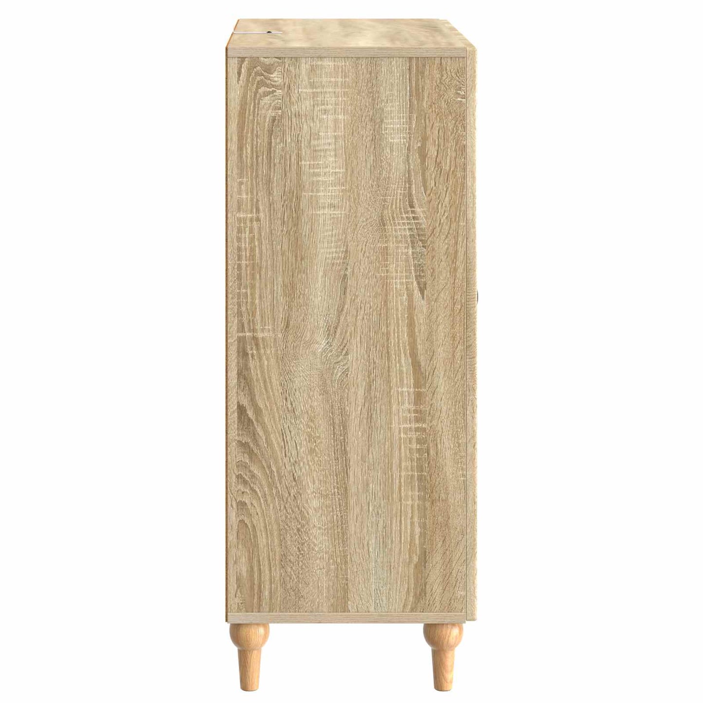 vidaXL Sideboard Sonoma Oak 66 x 34.5 x 90 cm Engineered Wood