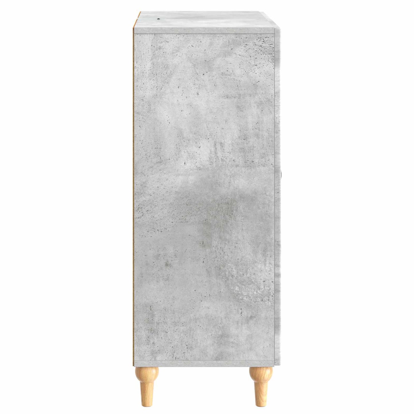 vidaXL Sideboard Concrete Grey 66 x 34.5 x 90 cm Engineered Wood