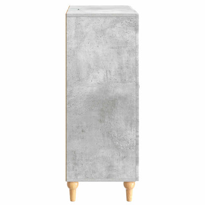 vidaXL Sideboard Concrete Grey 66 x 34.5 x 90 cm Engineered Wood
