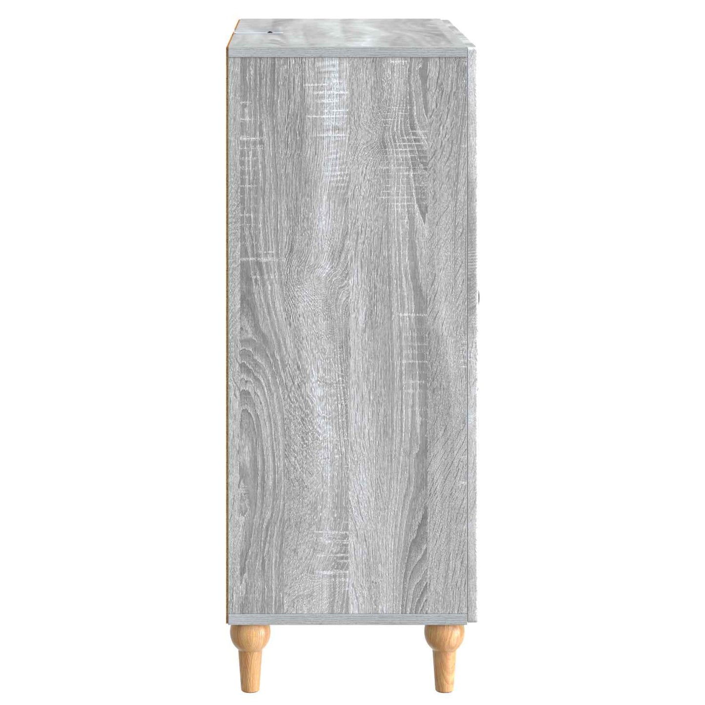 vidaXL Sideboard Grey Sonoma 66 x 34.5 x 90 cm Engineered Wood