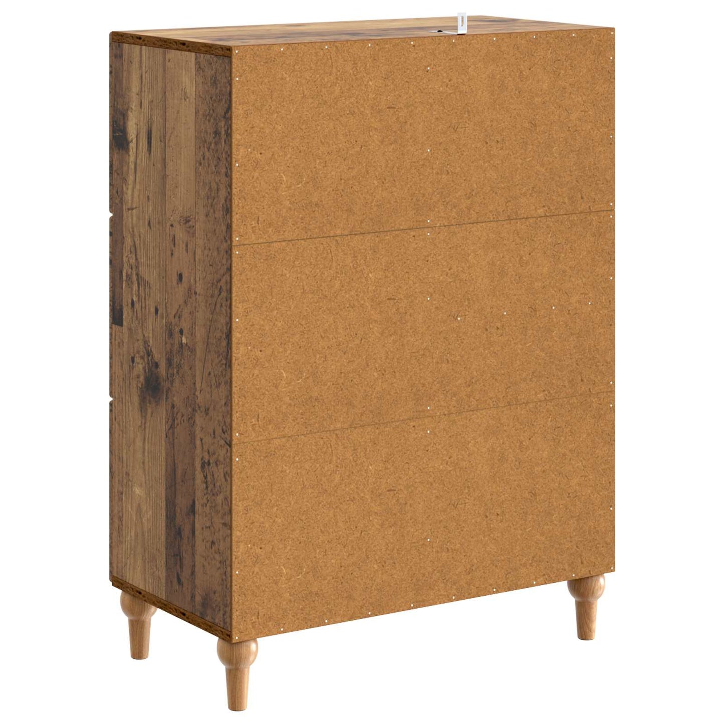 vidaXL Sideboard Old Wood 66 x 34.5 x 90 cm Engineered Wood