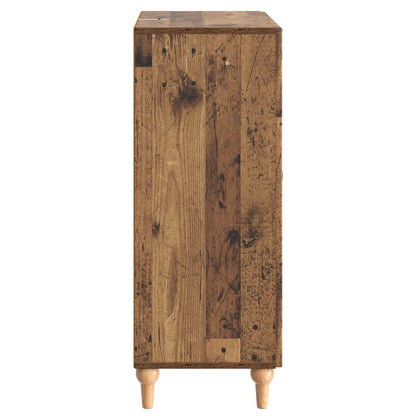 vidaXL Sideboard Old Wood 66 x 34.5 x 90 cm Engineered Wood
