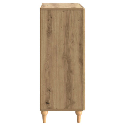 vidaXL Sideboard Artisan Oak 66 x 34.5 x 90 cm Engineered Wood