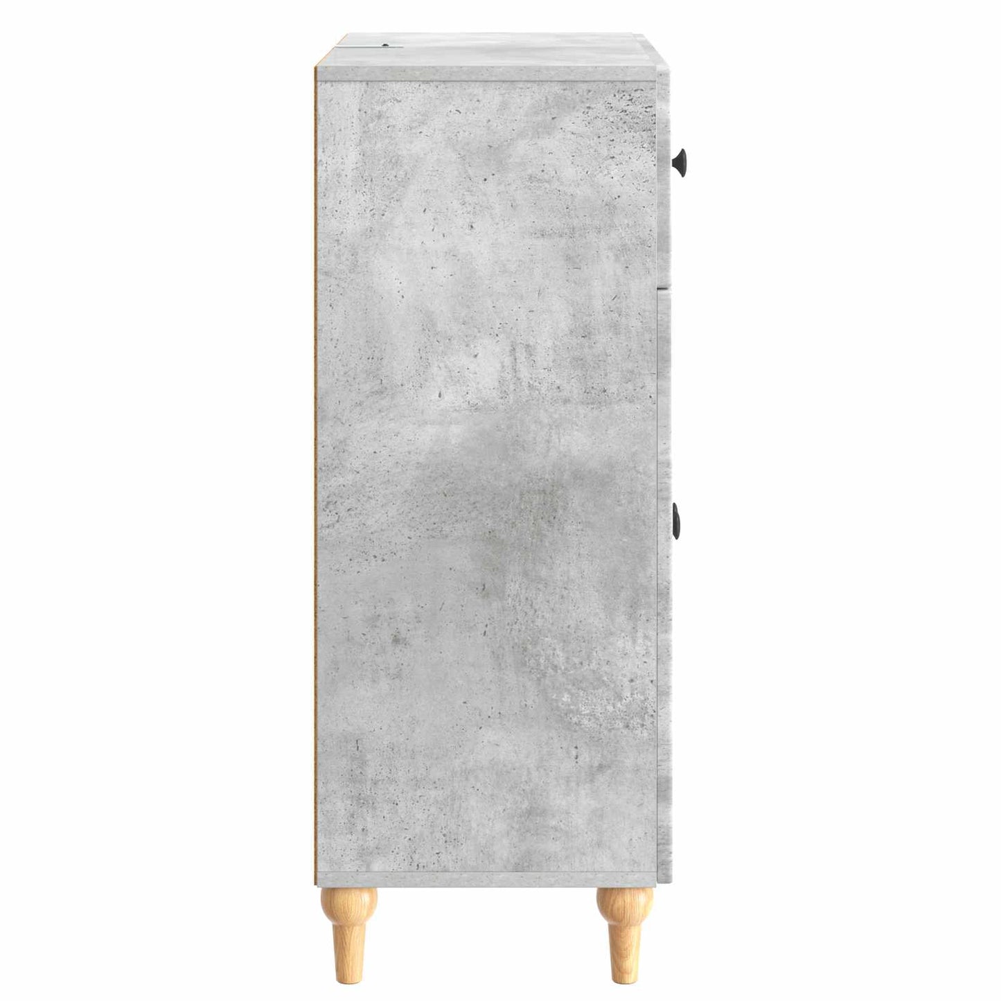 vidaXL Sideboard Concrete Grey 66 x 34.5 x 90 cm Engineered Wood