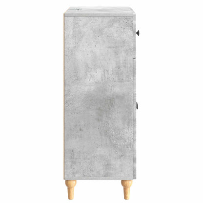 vidaXL Sideboard Concrete Grey 66 x 34.5 x 90 cm Engineered Wood