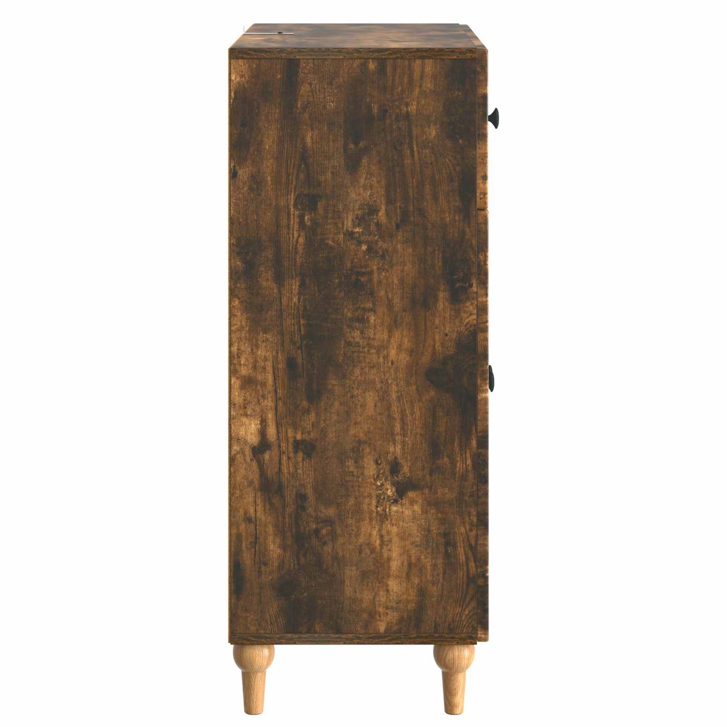 vidaXL Sideboard Smoked Oak 66 x 34.5 x 90 cm Engineered Wood