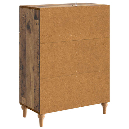 vidaXL Sideboard Old Wood 66 x 34.5 x 90 cm Engineered Wood