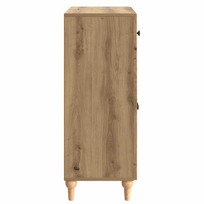 vidaXL Sideboard Artisan Oak 66 x 34.5 x 90 cm Engineered Wood