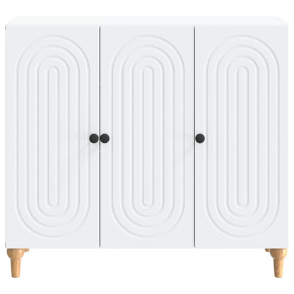 vidaXL Sideboard White 89 x 34.5 x 80 cm Engineered Wood