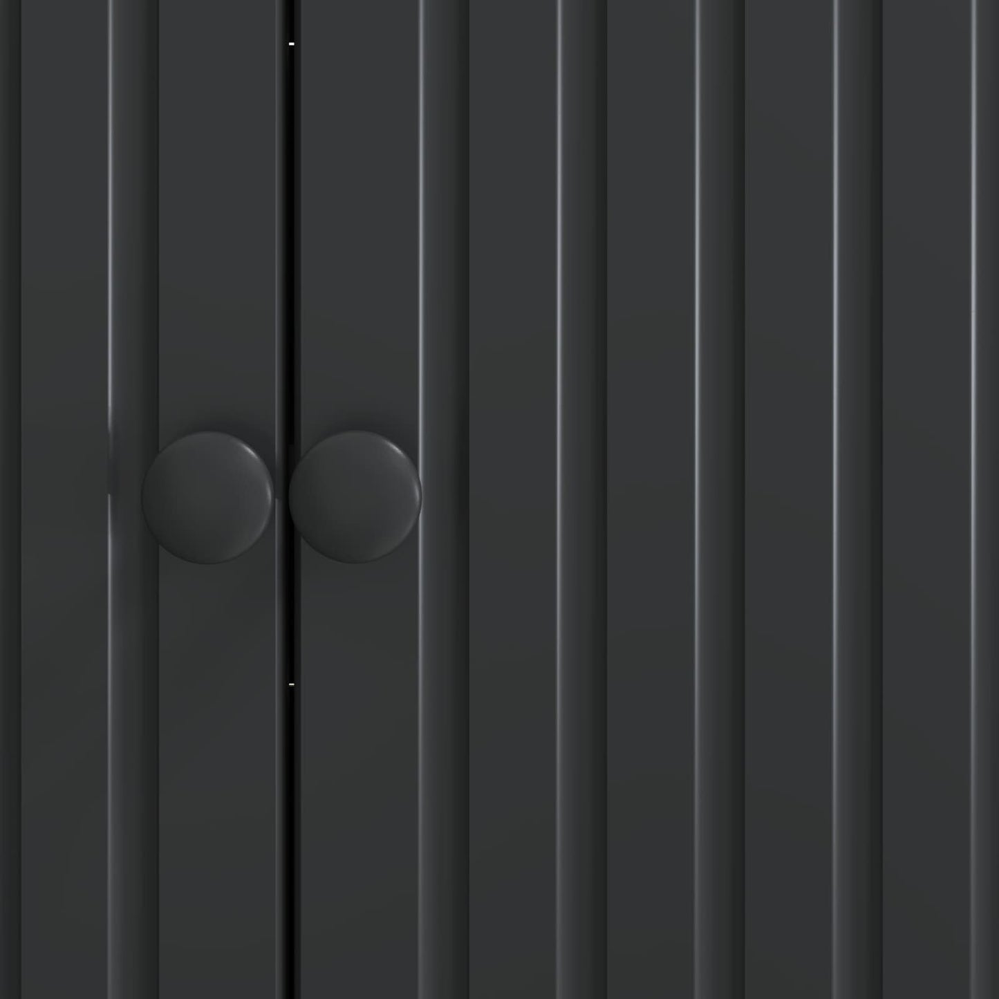 vidaXL Sideboard Black 89 x 34.5 x 80 cm Engineered Wood