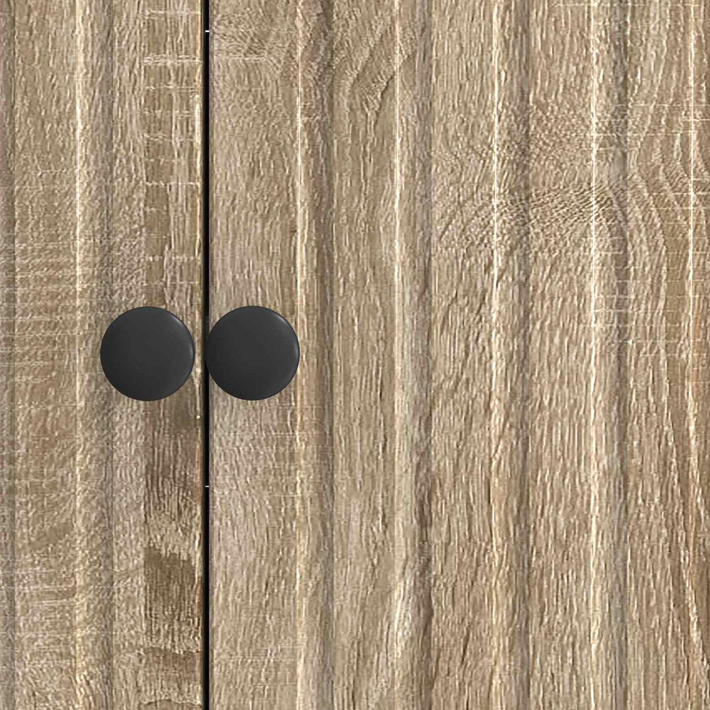 vidaXL Sideboard Sonoma Oak 89 x 34.5 x 80 cm Engineered Wood