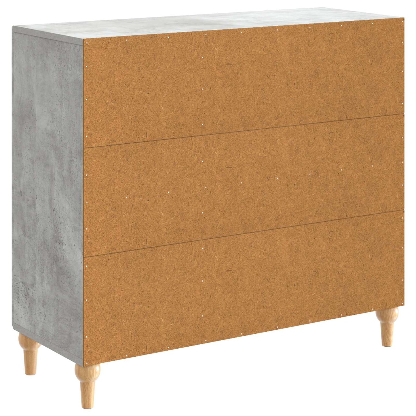 vidaXL Sideboard Concrete Grey 89 x 34.5 x 80 cm Engineered Wood