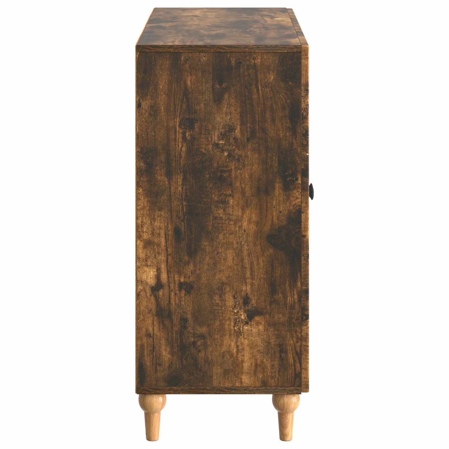 vidaXL Sideboard Smoked Oak 89 x 34.5 x 80 cm Engineered Wood
