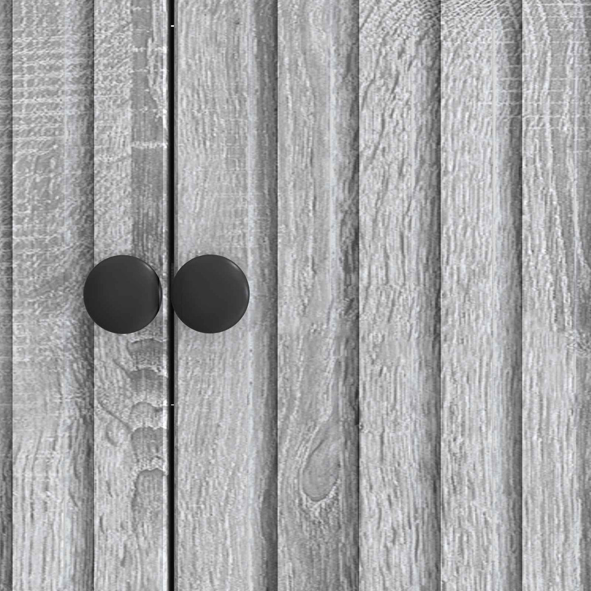 vidaXL Sideboard Grey Sonoma 90 x 34.5 x 80 cm Engineered Wood