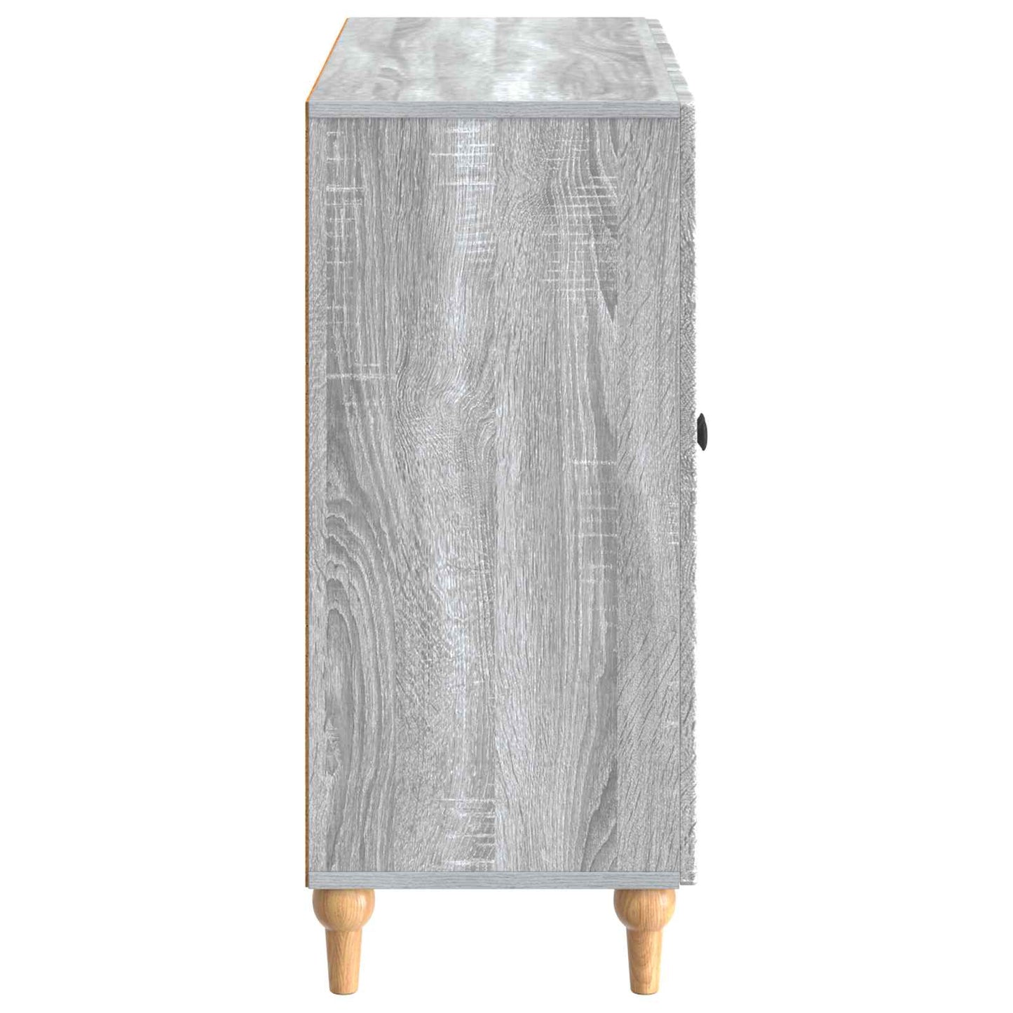 vidaXL Sideboard Grey Sonoma 89 x 34.5 x 80 cm Engineered Wood