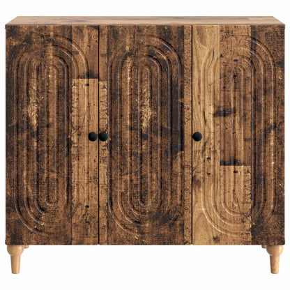 vidaXL Sideboard Old Wood 89 x 34.5 x 80 cm Engineered Wood