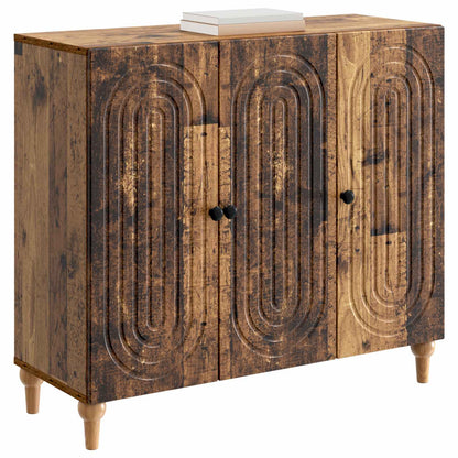 vidaXL Sideboard Old Wood 89 x 34.5 x 80 cm Engineered Wood