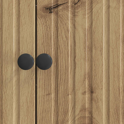vidaXL Sideboard Artisan Oak 89 x 34.5 x 80 cm Engineered Wood