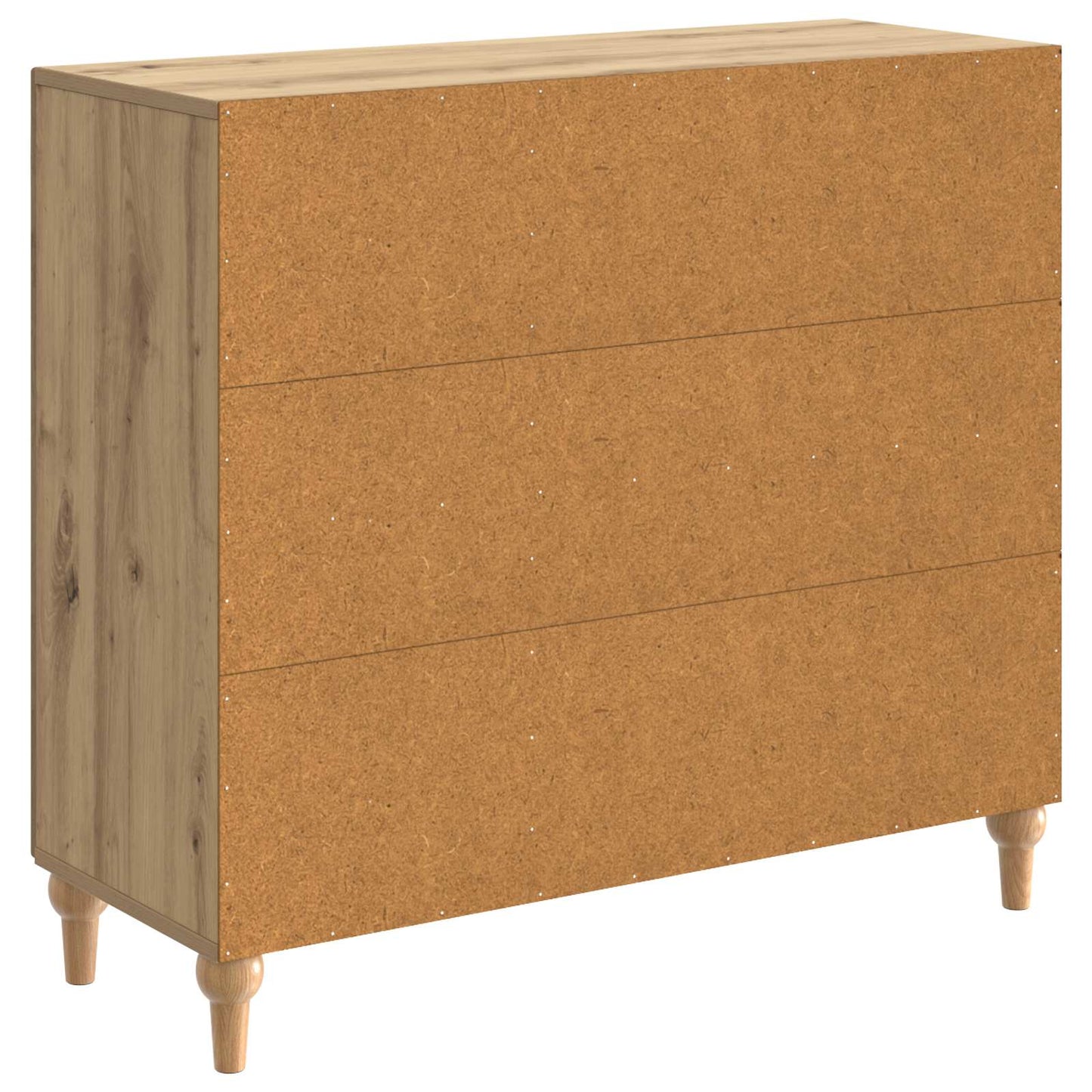 vidaXL Sideboard Artisan Oak 89 x 34.5 x 80 cm Engineered Wood