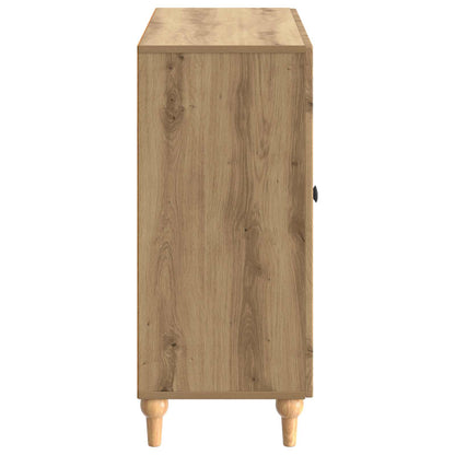vidaXL Sideboard Artisan Oak 89 x 34.5 x 80 cm Engineered Wood