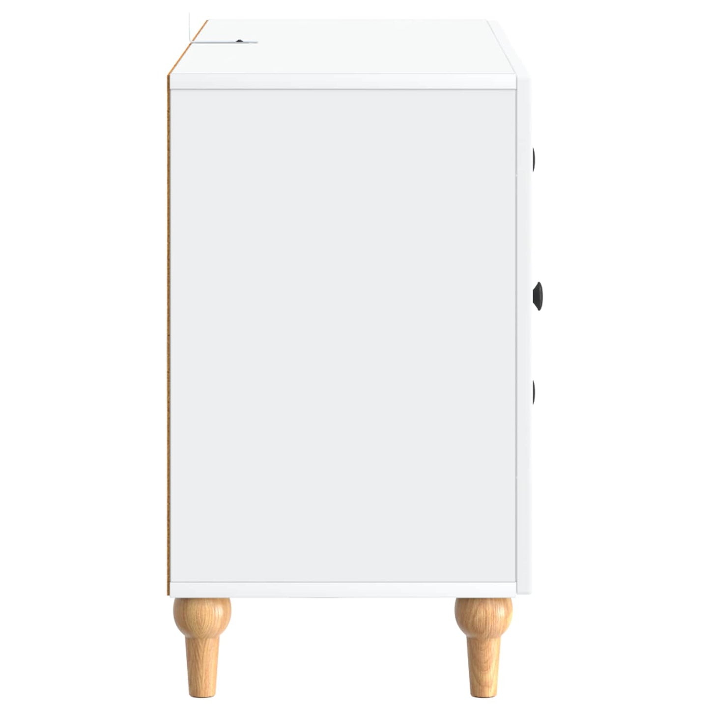 vidaXL TV Cabinet with Drawer White 89 x 34.5 x 60 cm Engineered Wood
