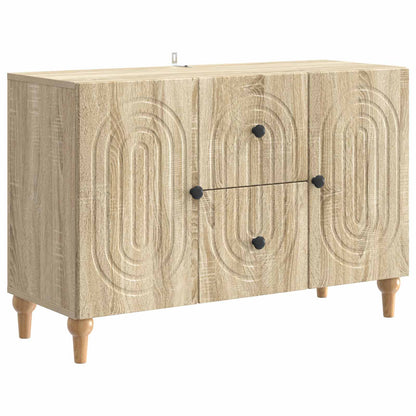 vidaXL TV Cabinet Sonoma Oak 89 x 34.5 x 60 cm Engineered Wood