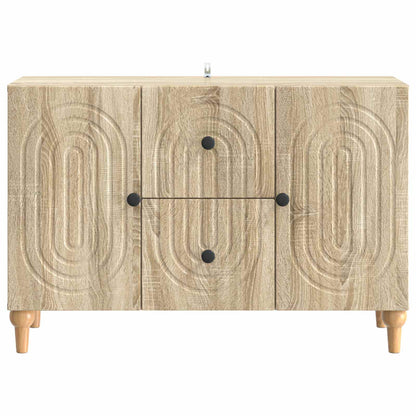 vidaXL TV Cabinet Sonoma Oak 89 x 34.5 x 60 cm Engineered Wood