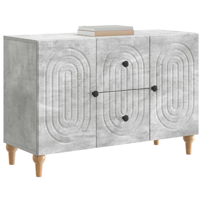 vidaXL TV Cabinet Concrete Grey 89 x 34.5 x 60 cm Engineered Wood