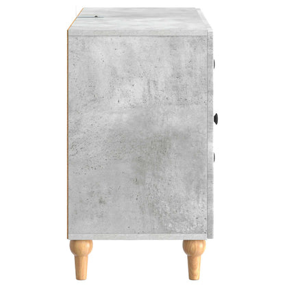 vidaXL TV Cabinet Concrete Grey 89 x 34.5 x 60 cm Engineered Wood