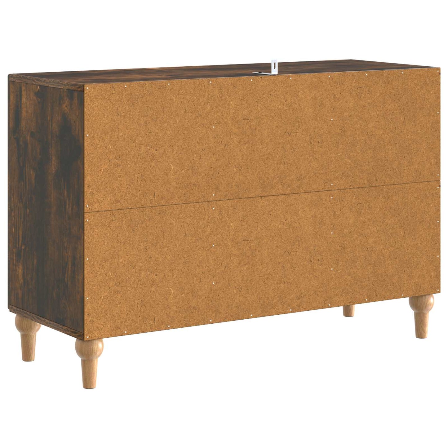 vidaXL TV Cabinet Smoked Oak 89 x 34.5 x 60 cm Engineered Wood