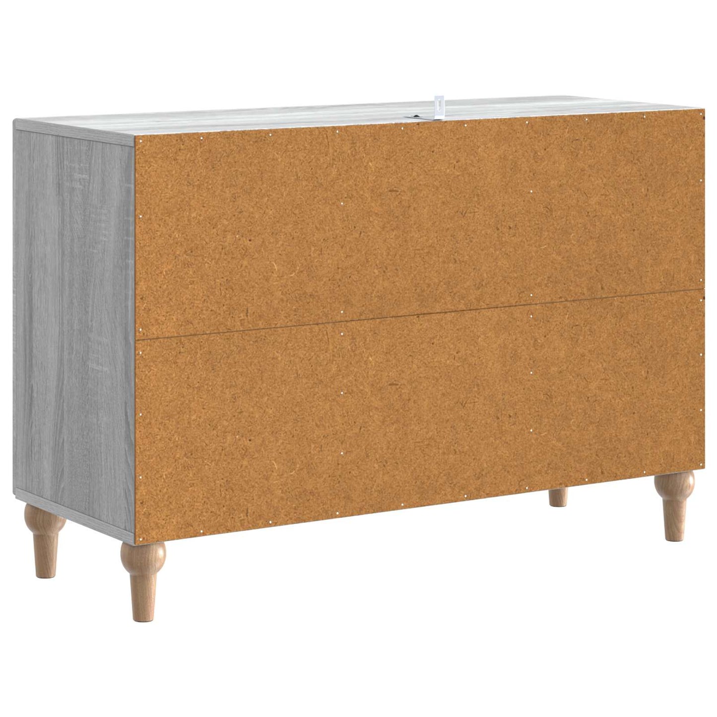 vidaXL TV Cabinet Grey Sonoma 89 x 34.5 x 60 cm Engineered Wood