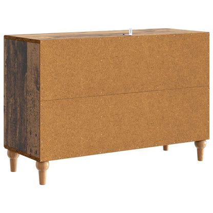 vidaXL TV Cabinet Old Wood 89 x 34.5 x 60 cm Engineered Wood