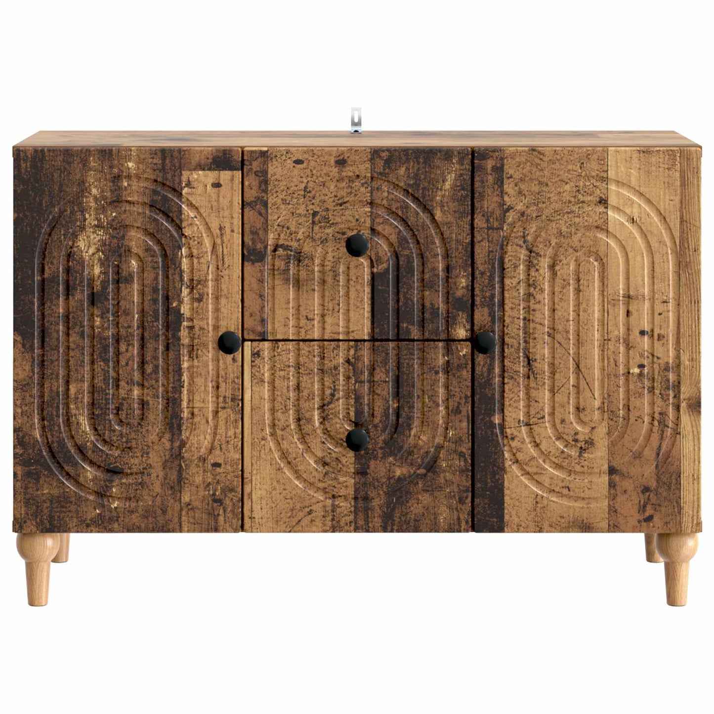 vidaXL TV Cabinet Old Wood 89 x 34.5 x 60 cm Engineered Wood