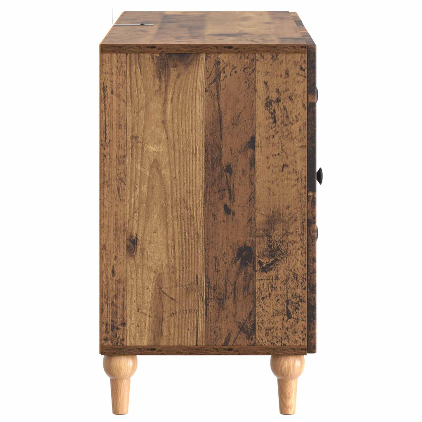 vidaXL TV Cabinet Old Wood 89 x 34.5 x 60 cm Engineered Wood