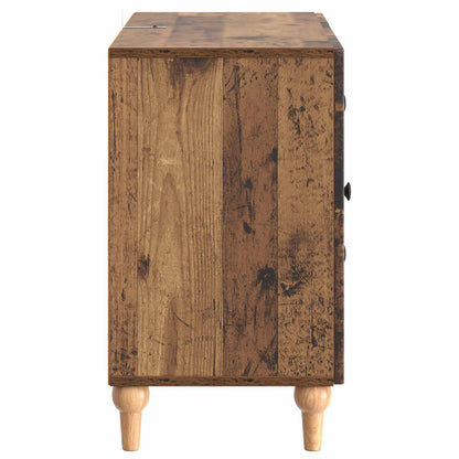 vidaXL TV Cabinet Old Wood 89 x 34.5 x 60 cm Engineered Wood