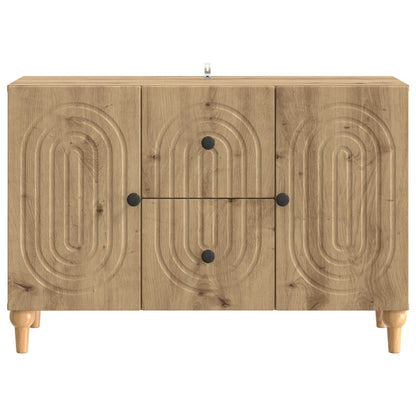 vidaXL TV Cabinet Artisan Oak 89 x 34.5 x 60 cm Engineered Wood