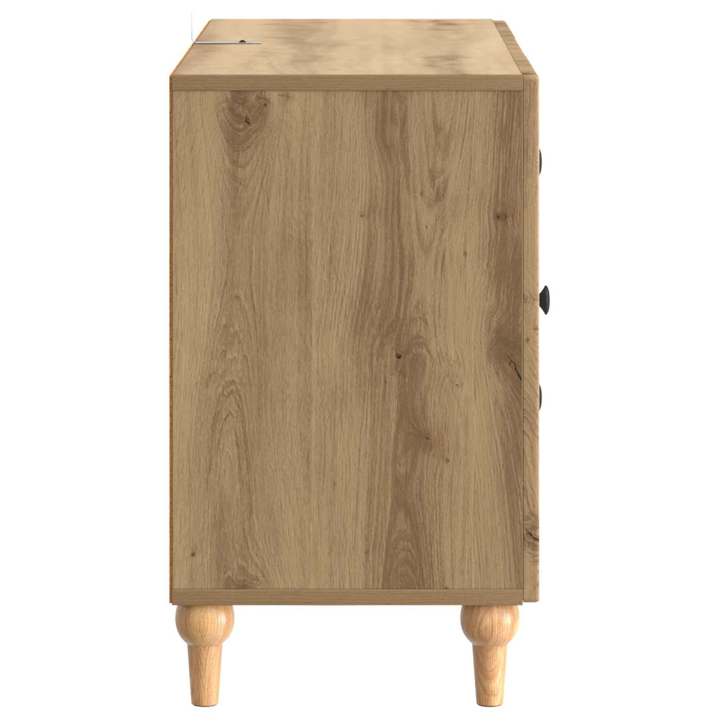 vidaXL TV Cabinet Artisan Oak 89 x 34.5 x 60 cm Engineered Wood