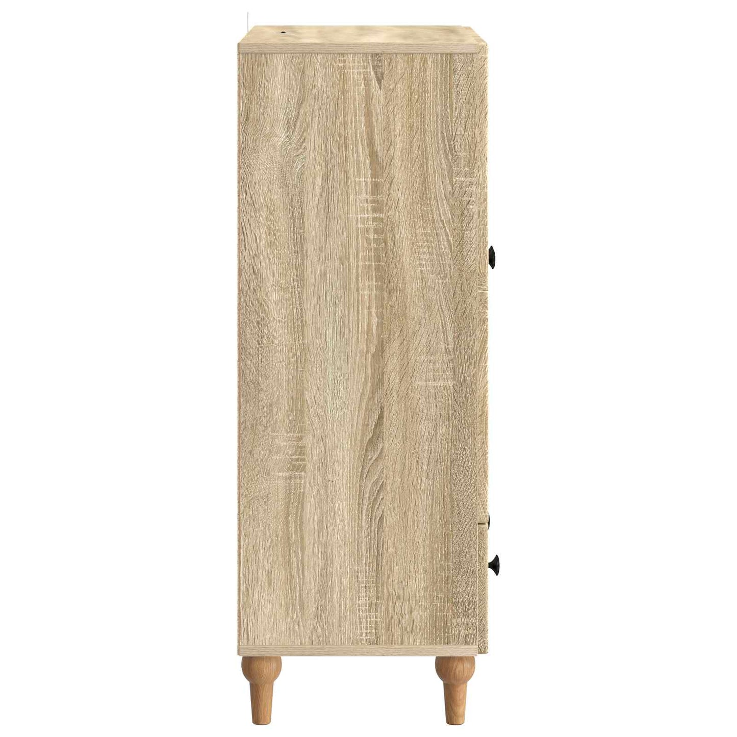 vidaXL Sideboard Sonoma Oak 66 x 34.5 x 95 cm Engineered Wood